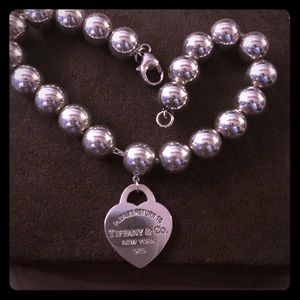 Authentic Tiffany&Co Heart Tag Silver Bracelet